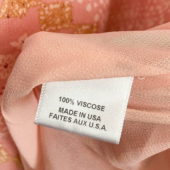 MISA Boho Halter Neck Maxi Dress sz Medium Open Back Ruffles Deep V Chiffon - Picture 8 of 10